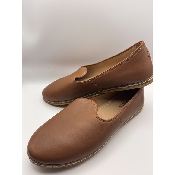 Charix Women’s US Camel Loafers Handcrafted Leather Istanbul New, 9 - Picture 1 of 5